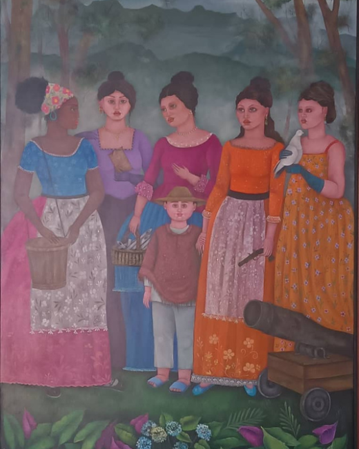 Retrato de Heroínas del Estado Bolivariano de Mérida