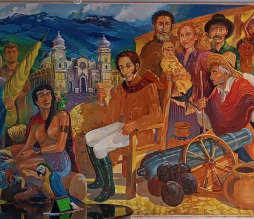 Retrato de Alegoría de la Campaña Admirable de 1813